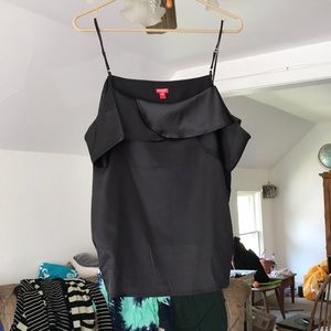 Guess off the shoulder silky blouse